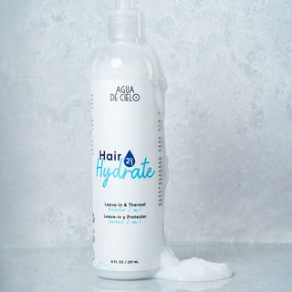 agua de cielo leave in hair cream