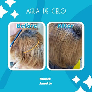 agua de cielo antes y despues resultados