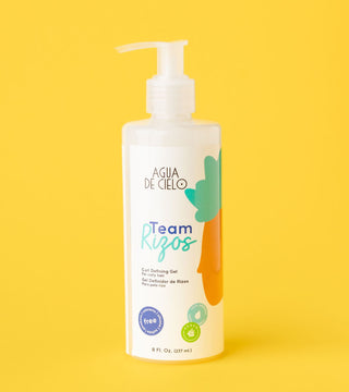 agua de cielo curly hair gel for women organic