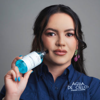 agua de cielo hair care products