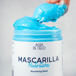 mascarilla cabello seco frizz agua de cielo