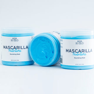 mask dry hair agua de cielo