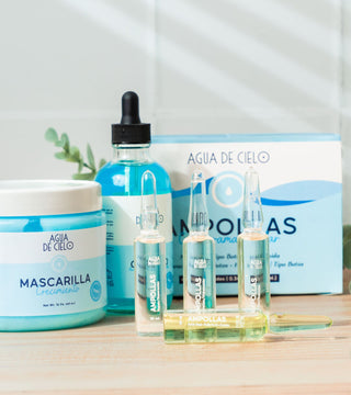 agua de cielo hair growth products for women