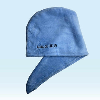 agua de cielo microfiber hair towel