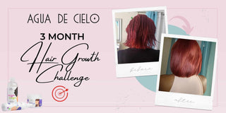 3 month hair growth challenge and results blog