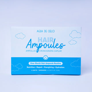 ampoules for hair by agua de cielo