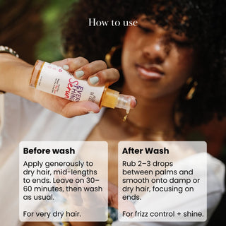 Anti frizz hair serum Agua de Cielo
