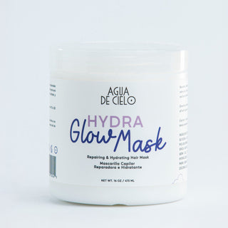 hydra glow best hair mask for damaged hair by agua de cielo