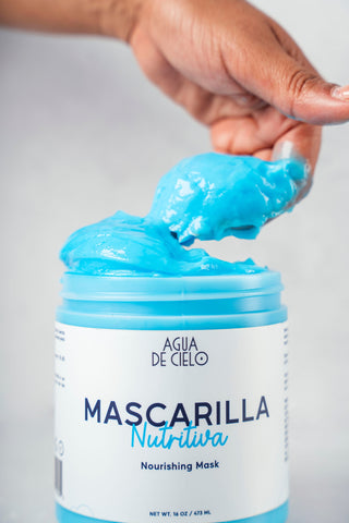 best nourishing hair mask for dry hair by agua de cielo