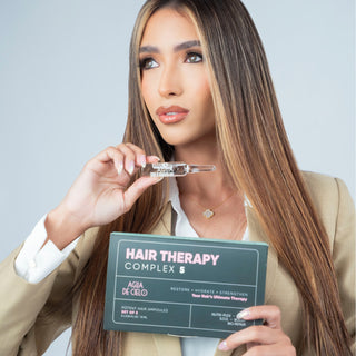 the best treatment for dry brittle hair by Agua de Cielo