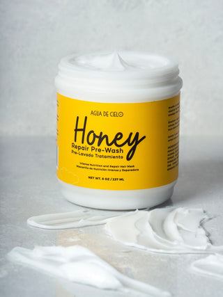 honey repair damaged hair treatment honey agua de cielo