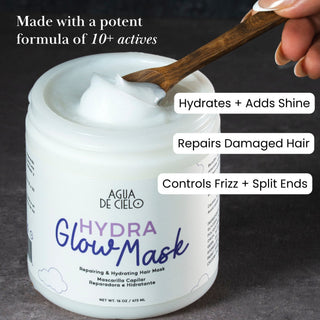 Hydrating hair mask damaged hair Agua de Cielo