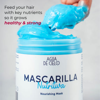 mascarilla cabello seco frizz agua de cielo