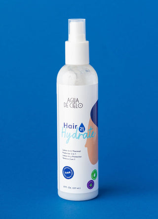 organic leave in conditioner and heat protectant spray for hair