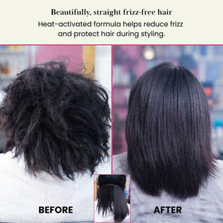 Team Lisos straightening spray